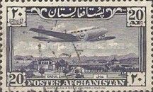 Douglas DC-3 over Kabul