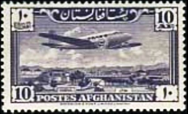 Douglas DC-3 over Kabul - Violet