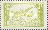 Douglas DC-6 over Mountains