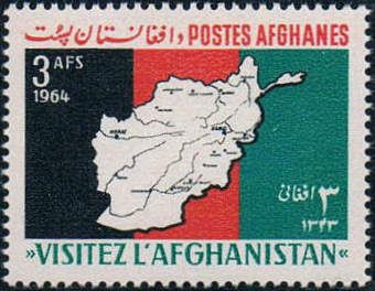 Map and flag