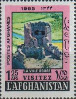 Ruins of Shahr-e Gholgola (destroyed by Genghis Khan 1222)
