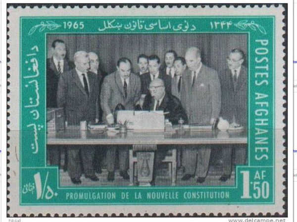 Proclamation of the New Constitution