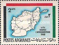 Road Map of Afghanistan