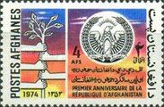 Arms of Afghanistan and Hands Clasping Seedling