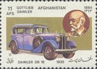 Daimler DB 18 saloon (1935) and Gottlieb Daimler