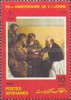 Visitors for Lenin (1950), painting by Valentin Serov