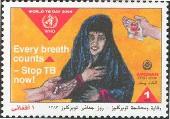 Woman, pills, blood-stained hankerchief