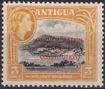 Nelson's Dockyard - Overprinted