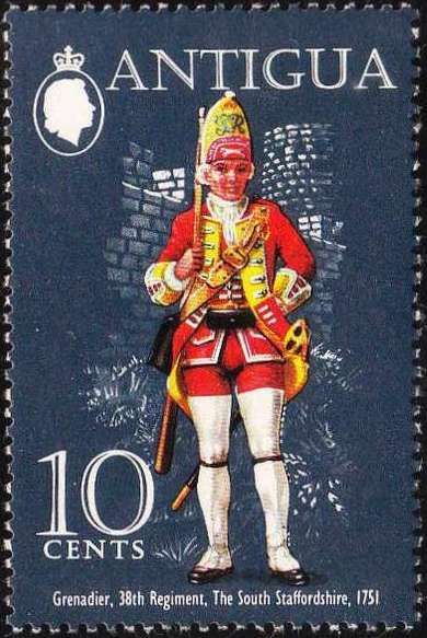 Grenadier, 38th Regiment, South Staffs, 1751