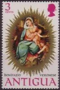 "Madonna and Child St John and St Catherine" (Detail)