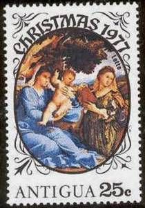 "Madonna and Child with Saints and an Angel (Lorenzo Lotto)