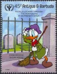 Donald Duck as Poor Jo ("Bleak House")