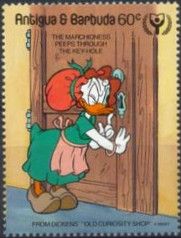 Daisy Duck as The Marchioness ("Old Curiosity Shop")