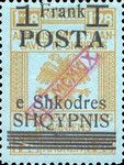 General issue (Austrian stamps handstamped in red)