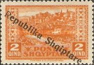 View of Gjirokastër - overprinted