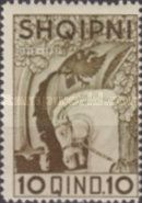 ‭Allegory of death of ‭Skanderbeg