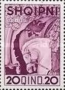 Allegory of death of ‭Skanderbeg