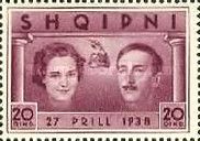 Queen Geraldine and King Zog