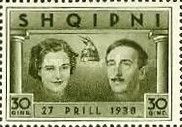 Queen Geraldine and King Zog