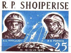 First group space flight of Vostoks 3 and 4