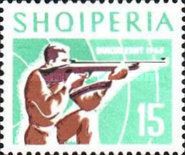 Rifle shooting, kneeling