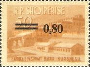 Tannery surcharged new value and 2 bars