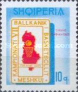 Games’ emblem (map of Albania and basket)