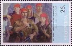 Vendetta Battalion; Painting by Sali Shijaku (*1933)