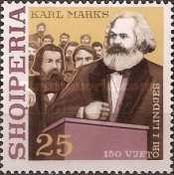 Karl Marx at the Lectern