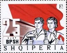 ‭Worker, Student and Flag