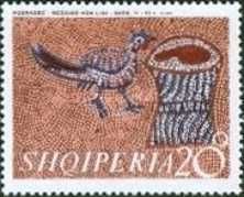 Bird and Tree Stump Mosaic