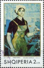 Woman Machinist, by Zef Shoshi
