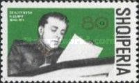 Enver Hoxha reading proclamation