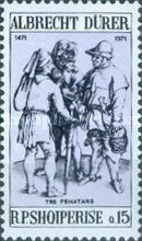 Three peasants by Albrecht Dürer