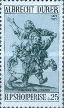 Dancing peasant couple by Albrecht Dürer