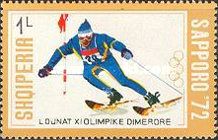 Downhill Skiing and Olympic Rings