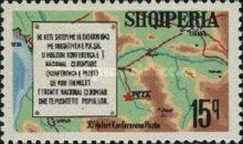 ‭Map of Peza Area, Memorial Tablet