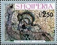 Warrior with helmet Mosaic, excavated near Apollonia