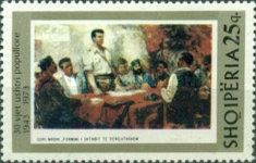 Creation of General Staff, Painting by Guri Madhi