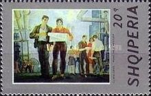 Workers with Blueprints, by Çlirim Ceka
