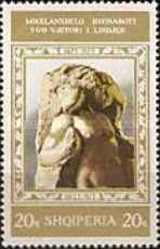 Awakening Slave (1523), sculpture by Michelangelo