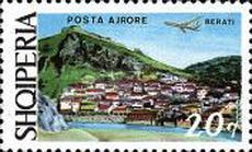 Plane over Berat