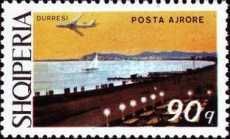 Plane over Durrës