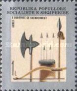 Halberd, Lance, Bow, Quiver with Arrows, Spear