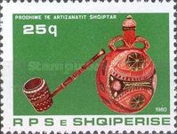 Tobacco Pipe, Painted Flask