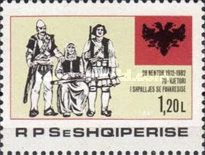 Albanian freedom fighters, national flag