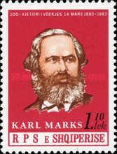 Karl Marx (1818-1883), German revolutionary socialist