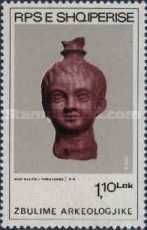 Earthenware pot (child's head), Tren (1st century)