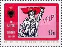 Freedom Fighter with National Flag