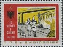 Militia patrol guarding a hydroelectric power plant